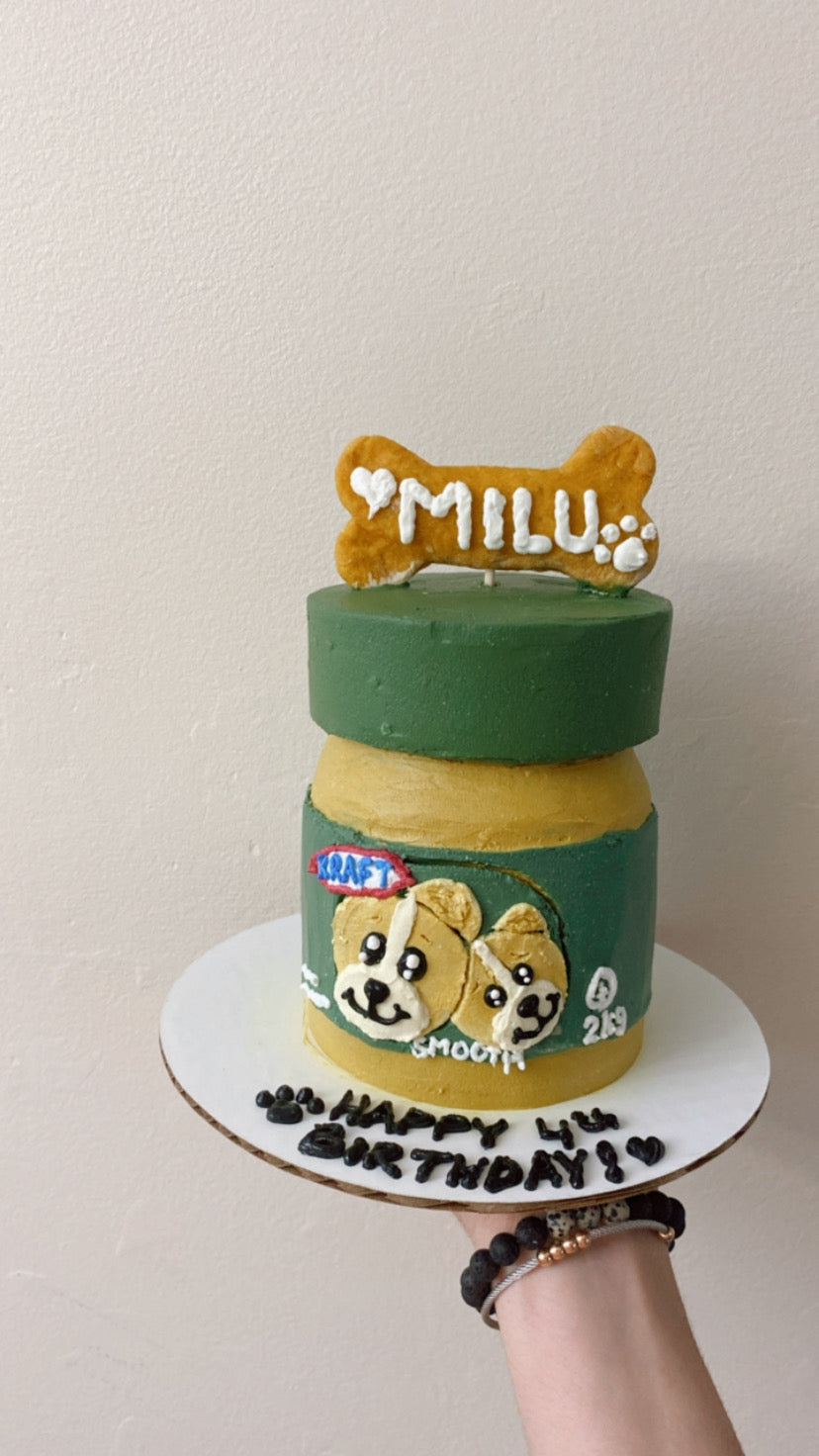 Small Dog Cake