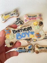 Load image into Gallery viewer, Punny Birthday Bone Cookie