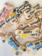 Load image into Gallery viewer, Punny Birthday Bone Cookie