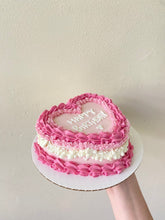 Load image into Gallery viewer, Heart Dog Cake