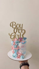 Load image into Gallery viewer, Doggy Gender Reveal Cake
